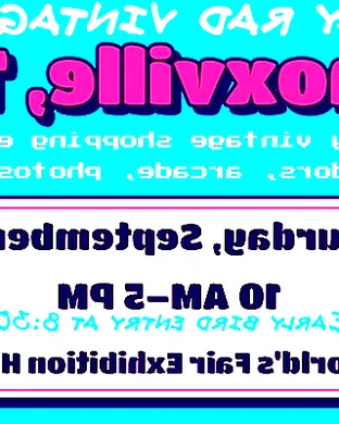 Totally Rad Vintage Fest